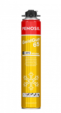 PENOSIL GoldGun 65 Winter Poliuretāna putas ar palielinātu iznākumu ziemas apstākļos
