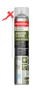 PENOSIL Window & Door Elastic Strohhalm-Schaum für Fenster und Türen